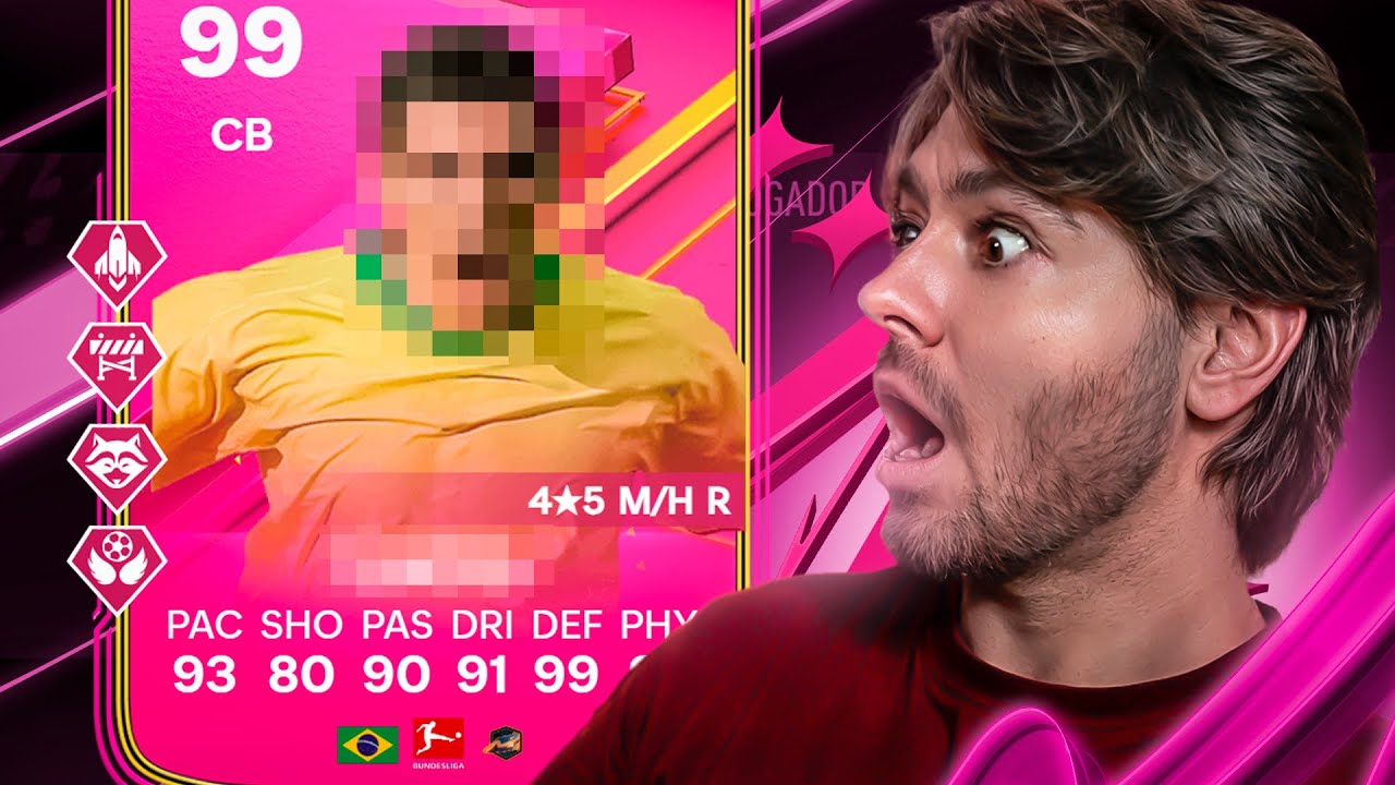 CONSEGUI MAIS UM BRASILEIRO 99 DE OVER!!! FUT DRAFT FC 24