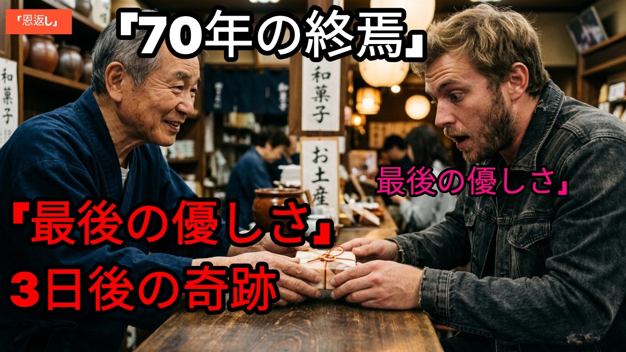 財布を忘れた外国人→3日後、店が消えた理由
