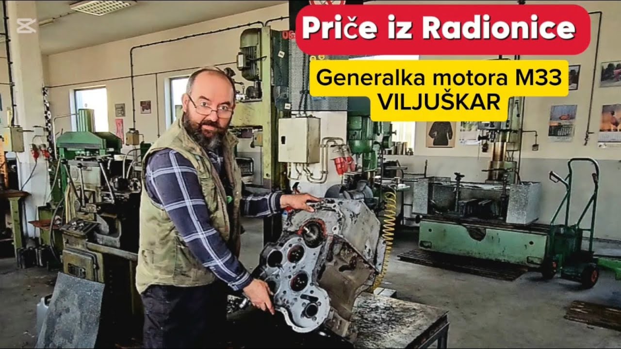 Generalka motora M33 (Priče iz radionice)