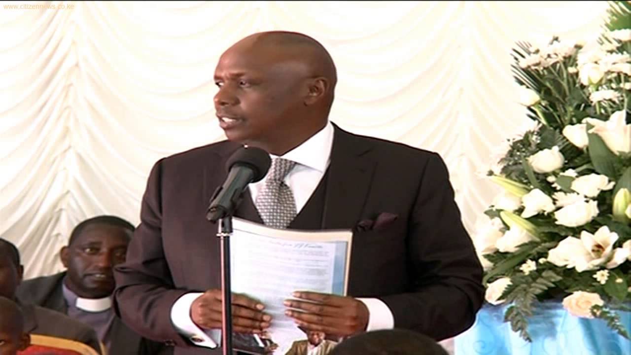 Kamotho Azikwa Nyumbani Kwake Murang'a
