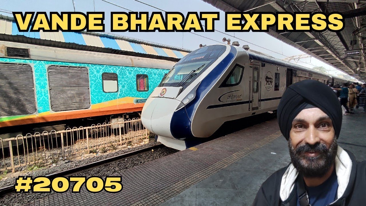 I Traveled from Manmad To Dadar in Vande Bharat Express 20705 | Vande Bharat Express 20705