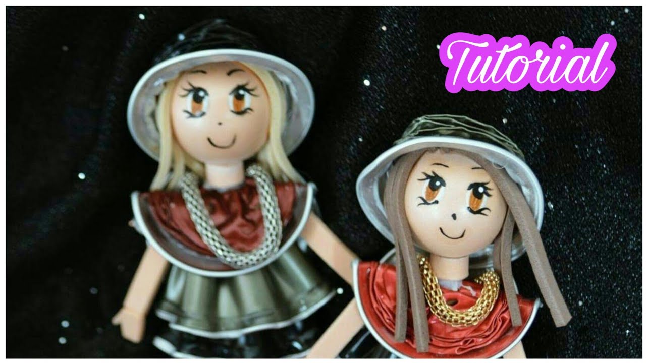 Tutorial  broches muñeca cápsulas de café.