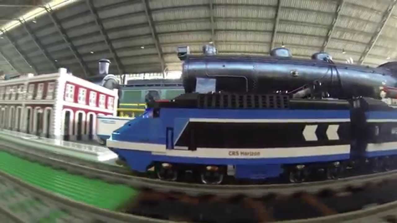 LEGO 10233 BLUE, TGV, ALEBRICK 2014, LEGO TRAIN 9V CRASH