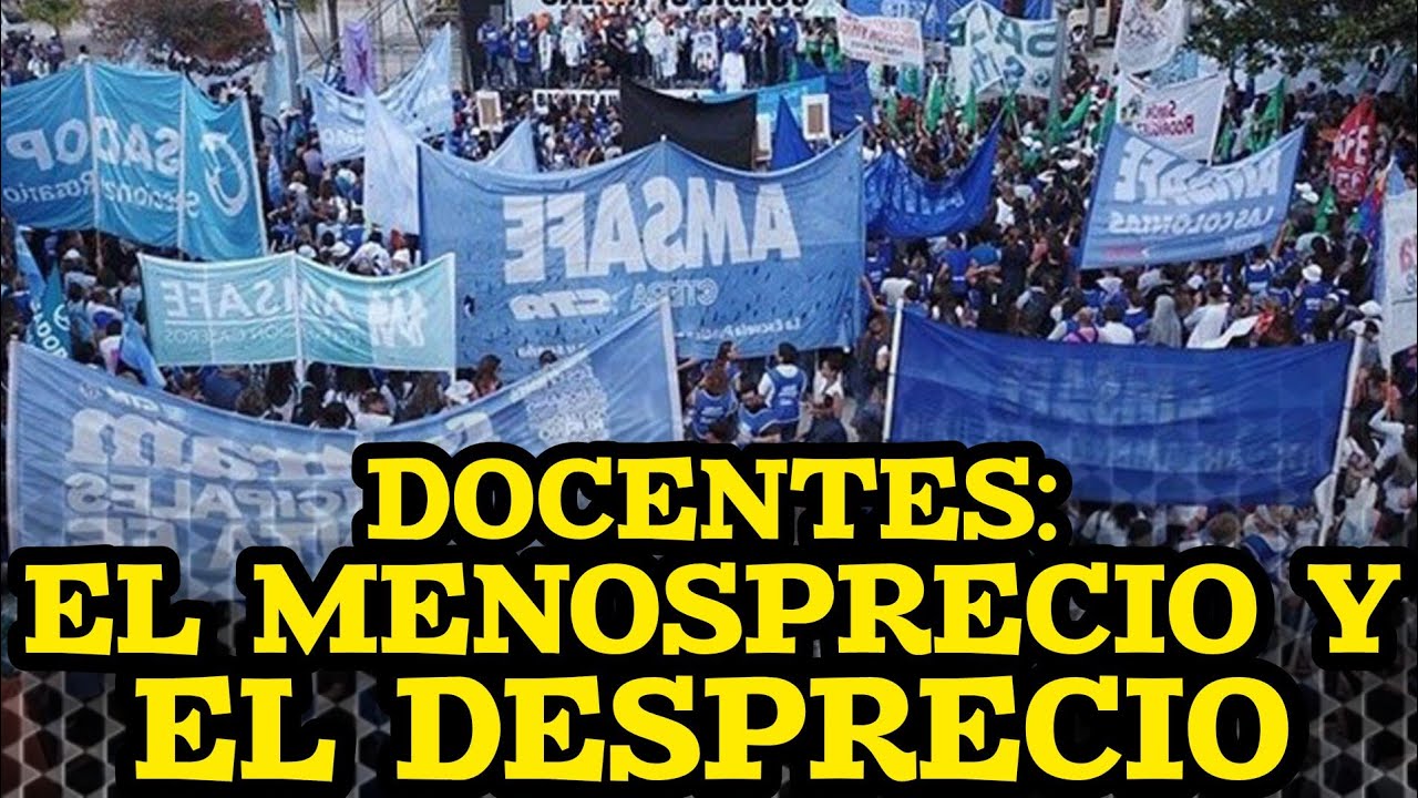 Docentes en Santa Fe: Entre el cansancio, las protestas y la 