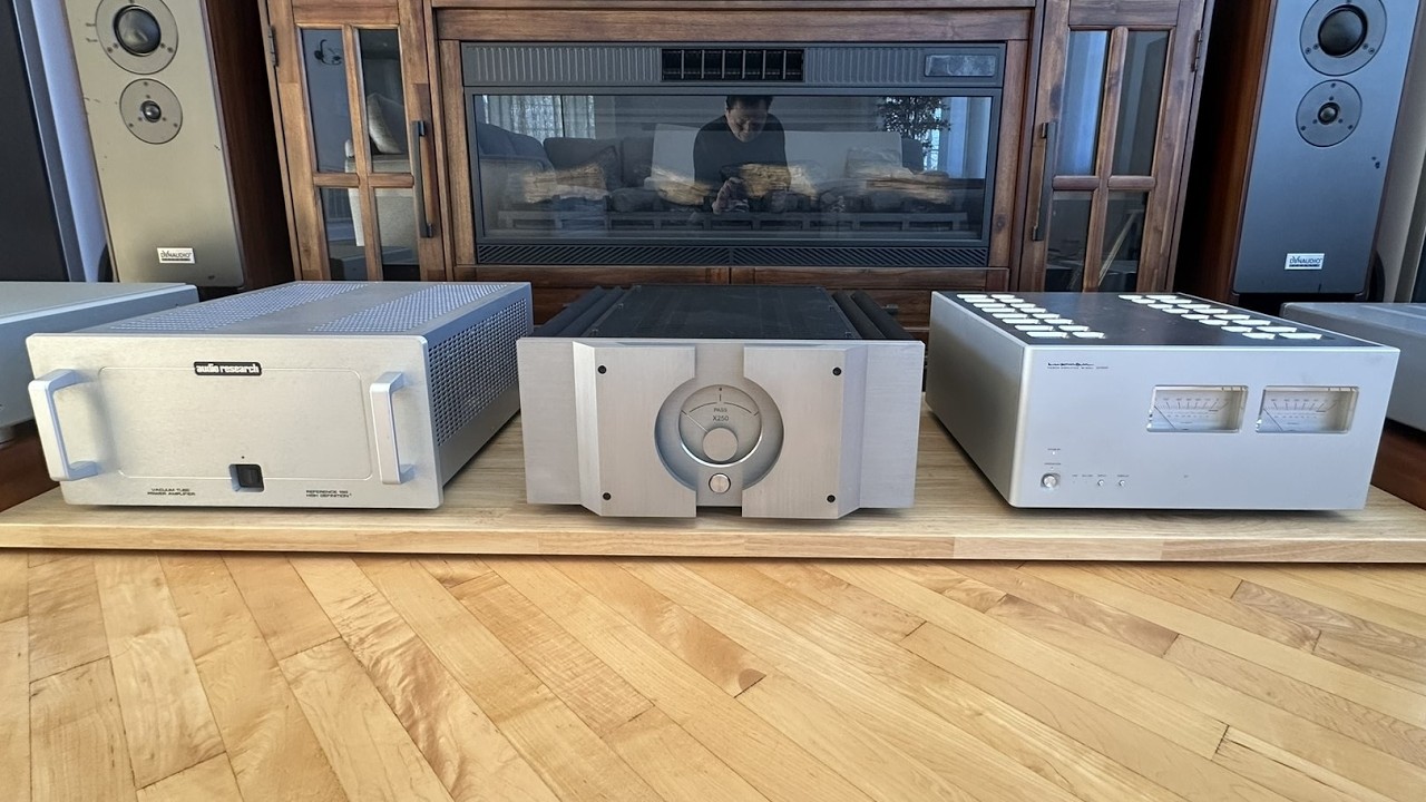 HiFi Amp Comparisons: Luxman M-900U, Pass Labs X250, Audio Research REF 150SE