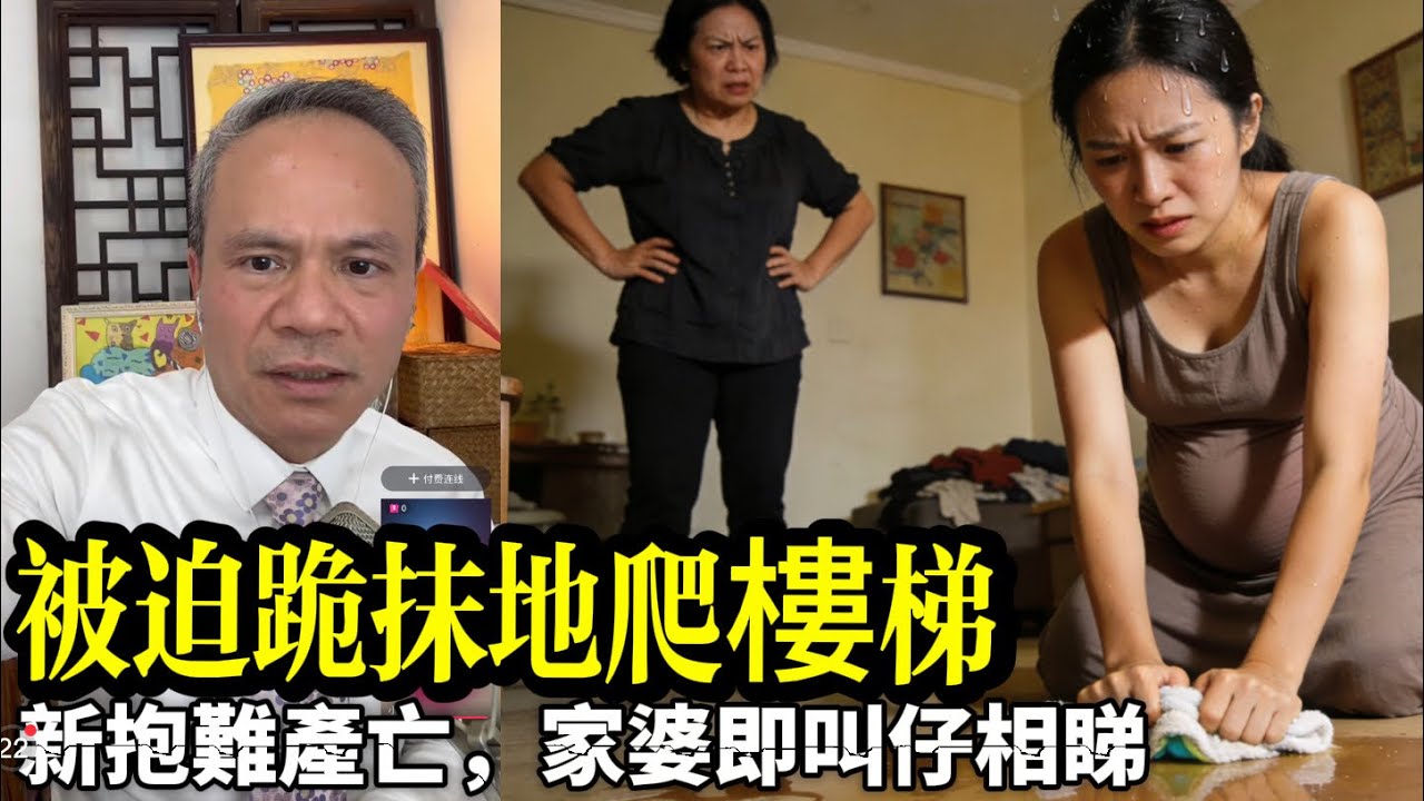 被迫跪抹地爬樓梯，導致大肚新抱難產亡，家婆即叫仔相睇 #情感 #廣東話 #情感故事 #分享 #婚姻 #諸事姐