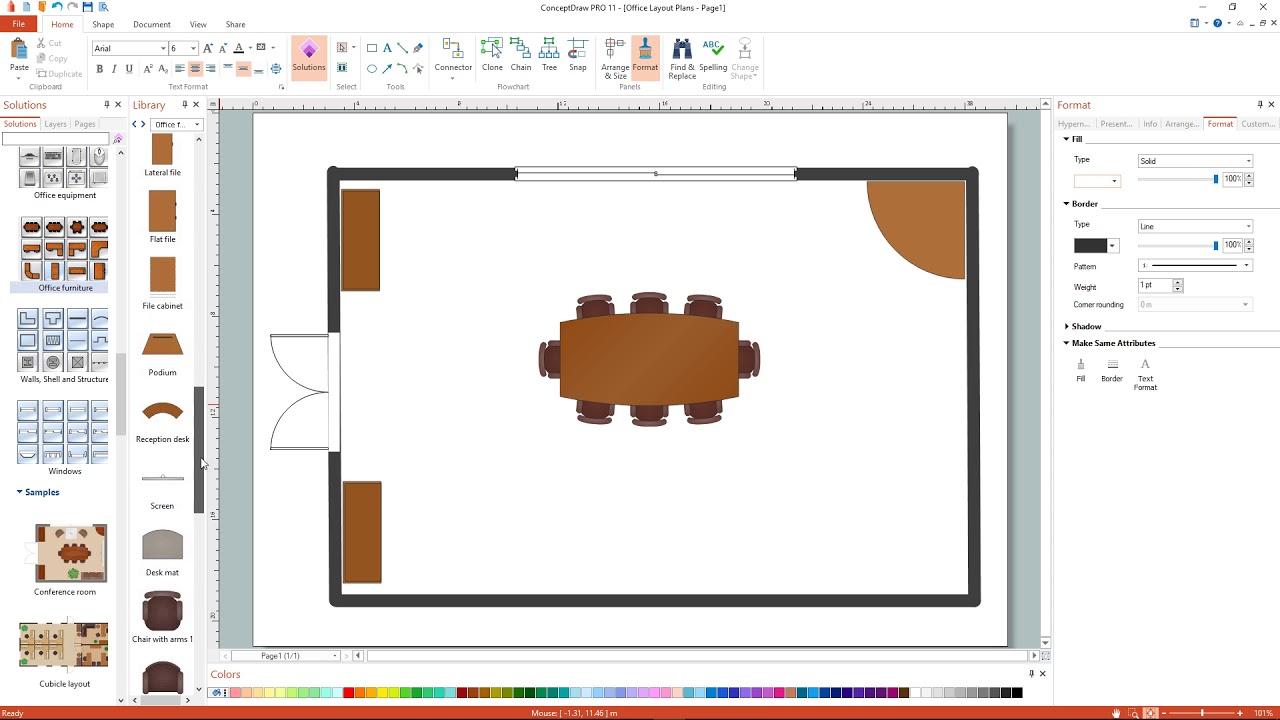 How to Draw a Floor Plan for Office