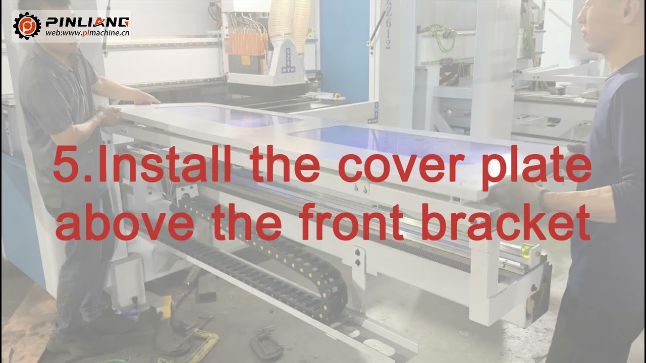Six sided drilling machine installation display