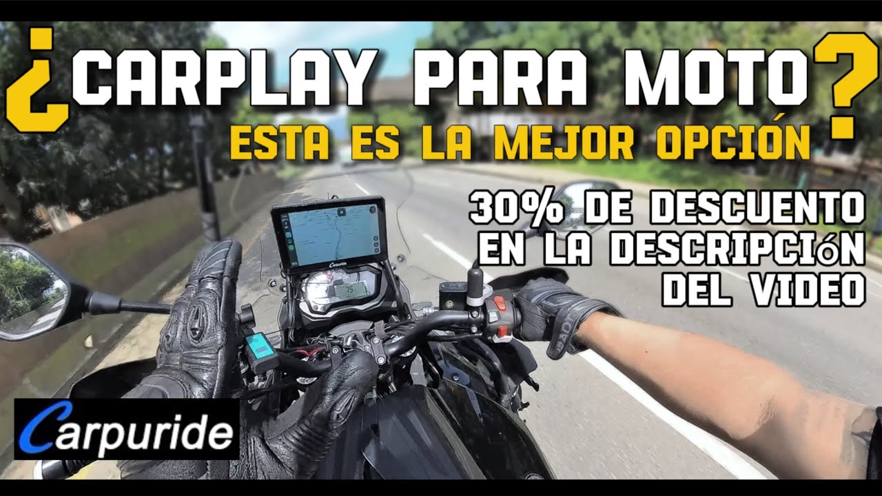 Probando Esta PANTALLA PARA MOTO - CARPURIDE W712D - CODIGO DE DESCUENTO EN LA DESCRIPCIÓN