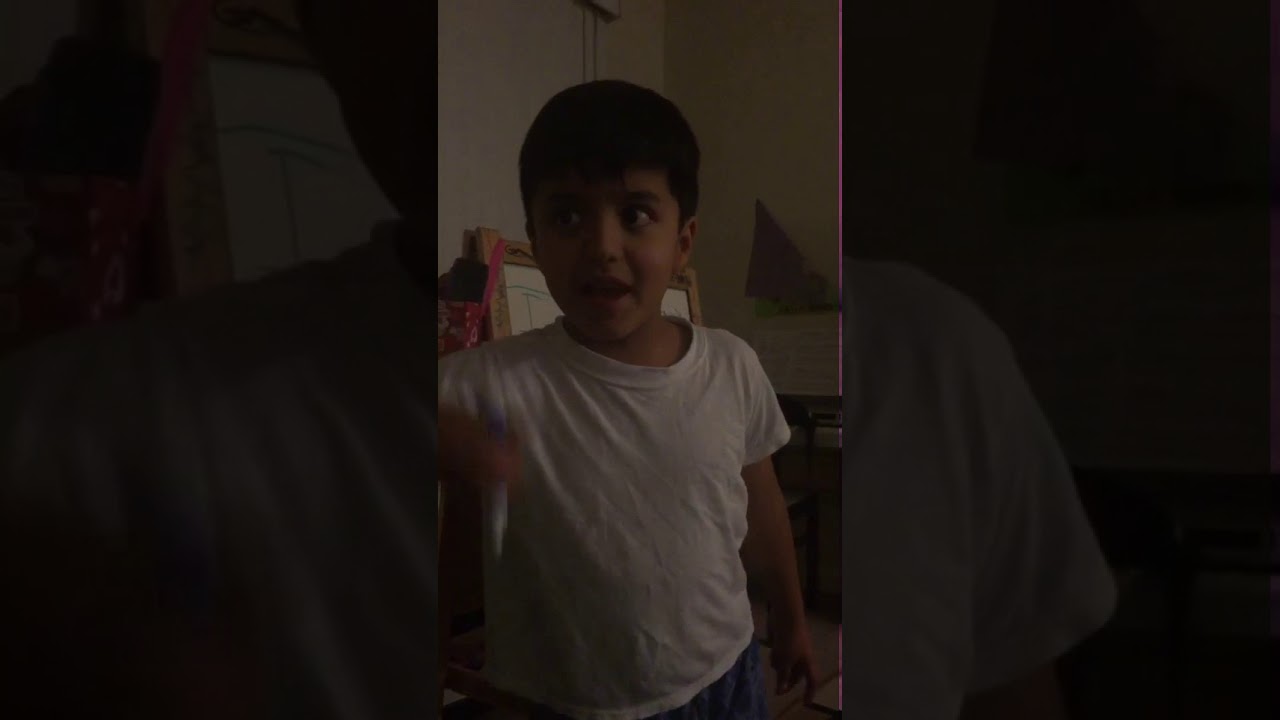 My Son after watching his Daddy many Self-improvement videos