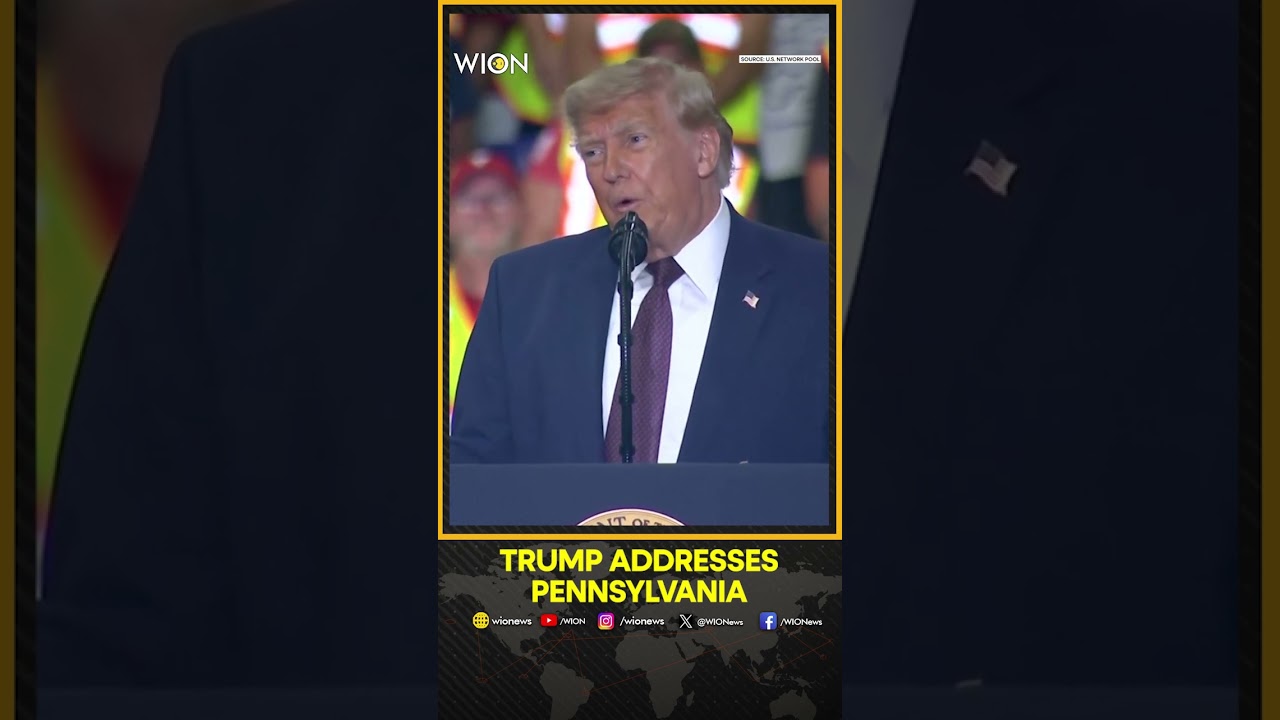 US-Iran Deal:  Trump Hails Iran Deal During Speech In Battleground Pennsylvania | Shorts