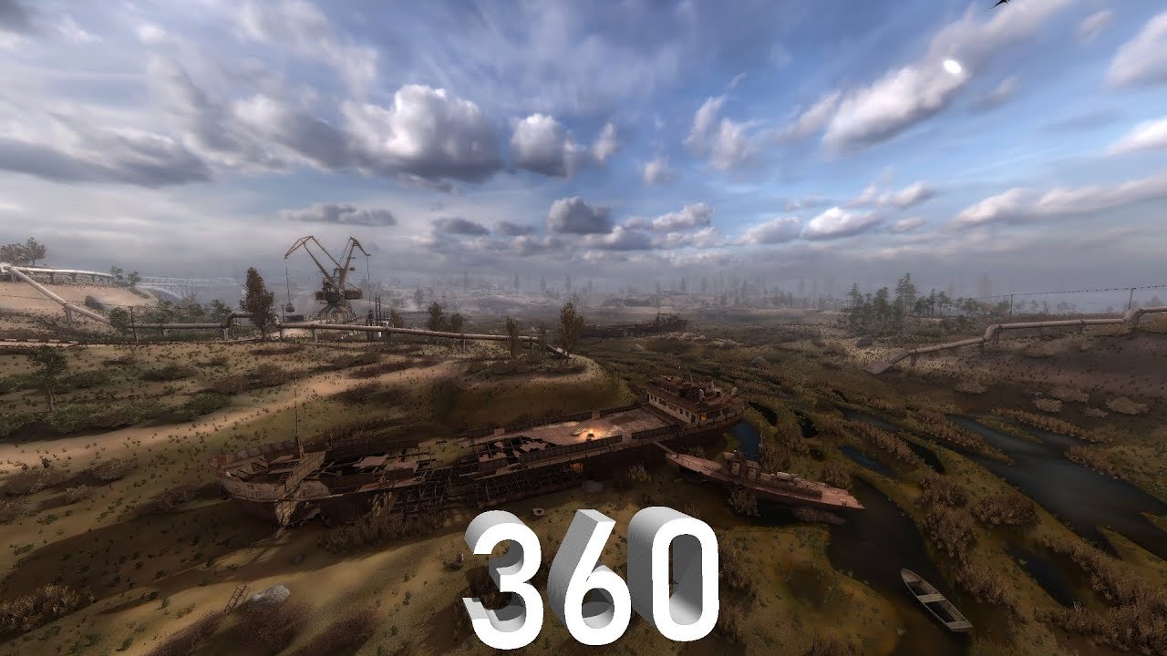 S.T.A.L.K.E.R.: Call of Pripyat Panorama 360&deg; 8K &mdash; Zaton