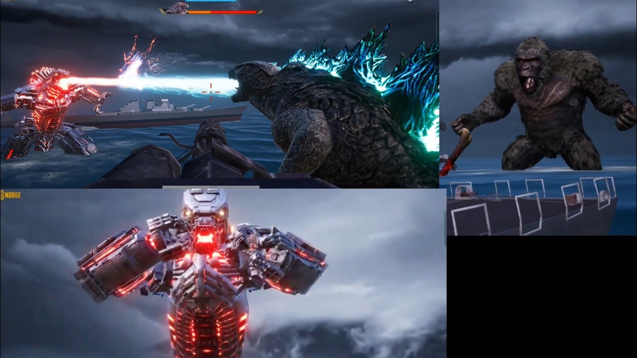 Mechagodzilla VS Kong and Godzilla👹🔥| Titans Last Stand🤯 Can we hit 100 Likes🙏