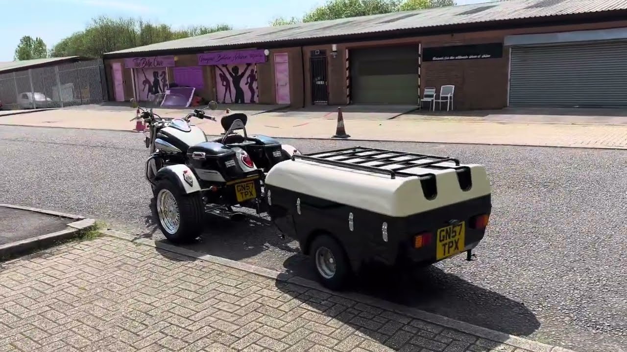 Triumph Rocket III Trike & Schuring Trailer Tent!! 8k Miles, VGC!!