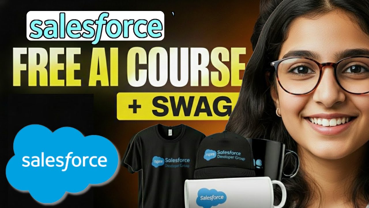 Free Salesforce AI Course + Badge & Free Swag &ndash; Limited Time Offer!