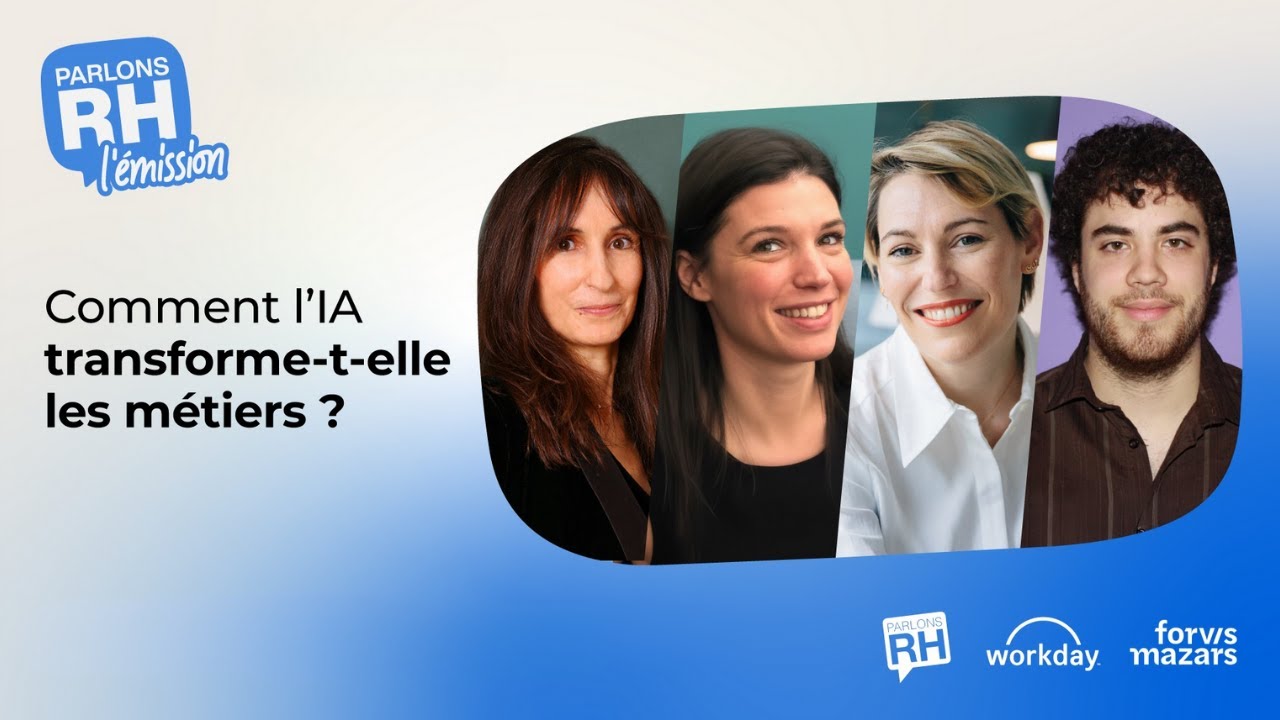 Parlons RH, l'émission - Comment l’IA transforme-t-elle les métiers ?