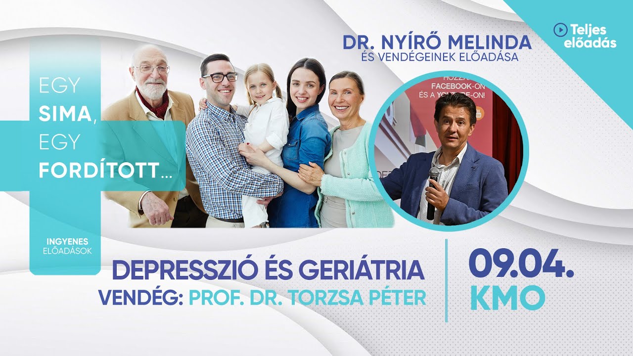 Tudomány és Egészség - Prof. Dr. Torzsa Péter :: Geriátria és Depresszió