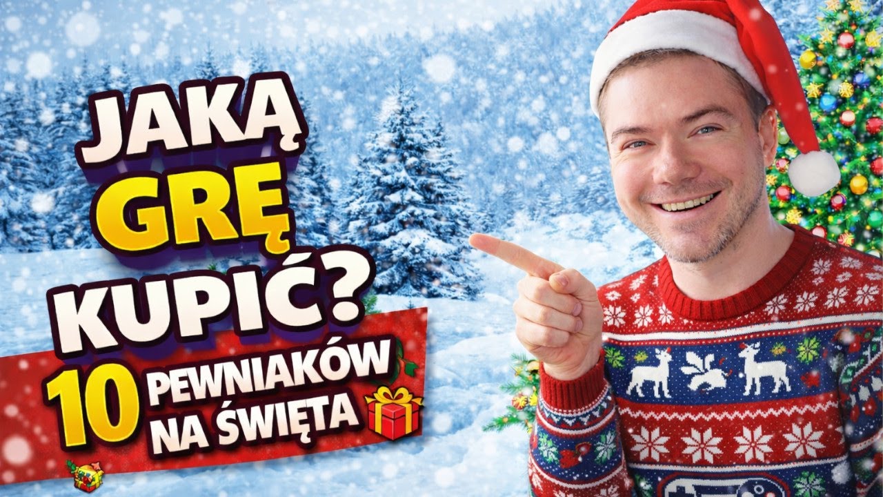 Jaką grę kupić na Święta 🎁 TOP 10 gier na prezent