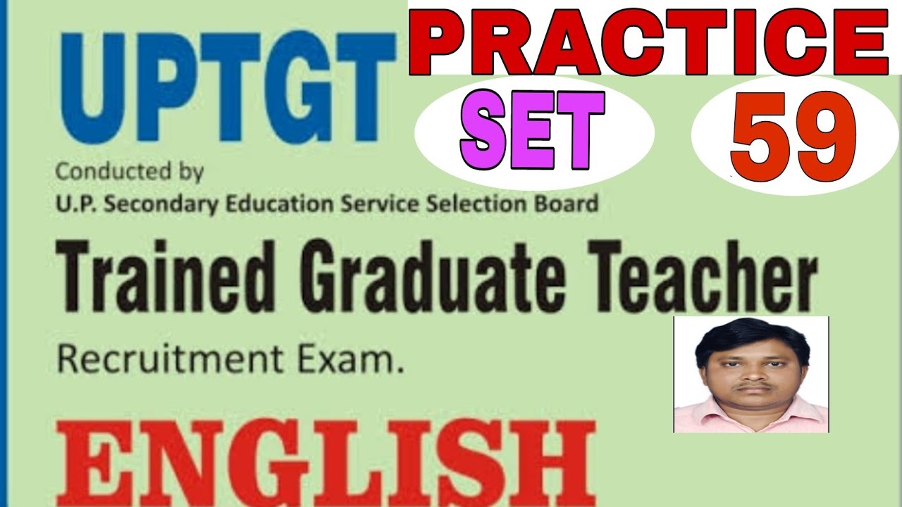 TGT ENGLISH PRACTICE SET 59