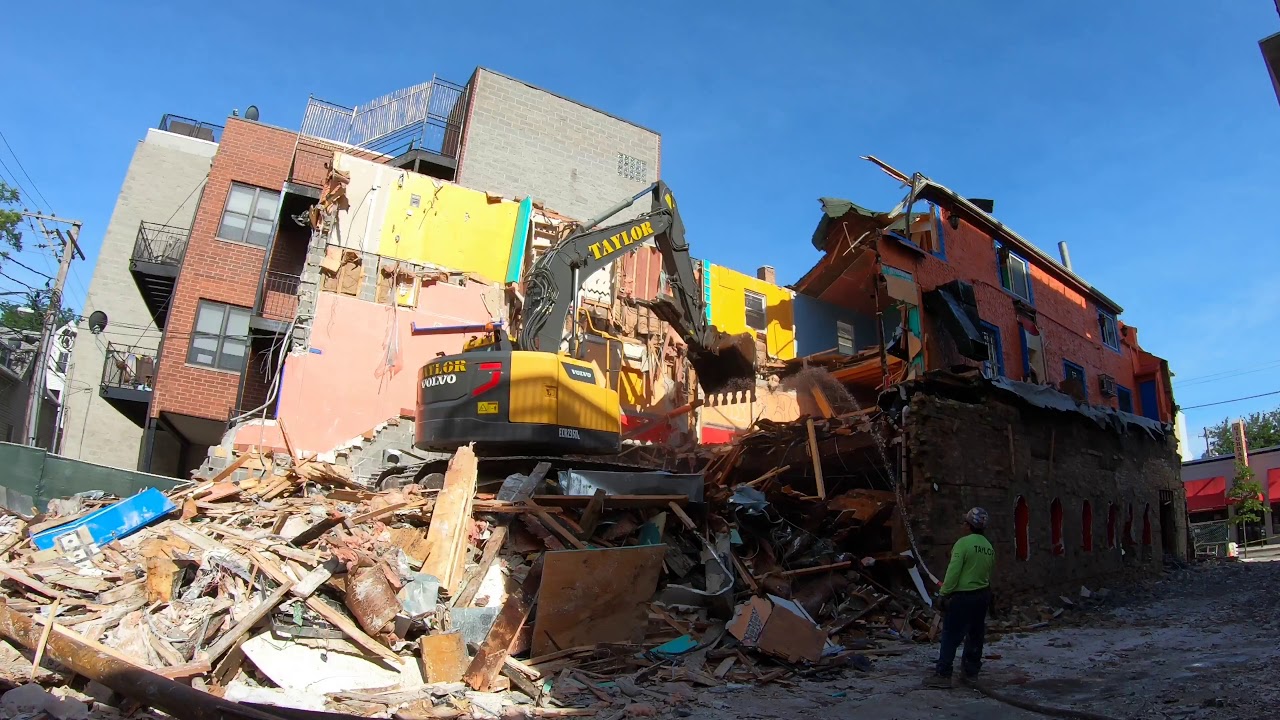 Chicago Building Demolition By Taylor Excavating & Construction Inc.