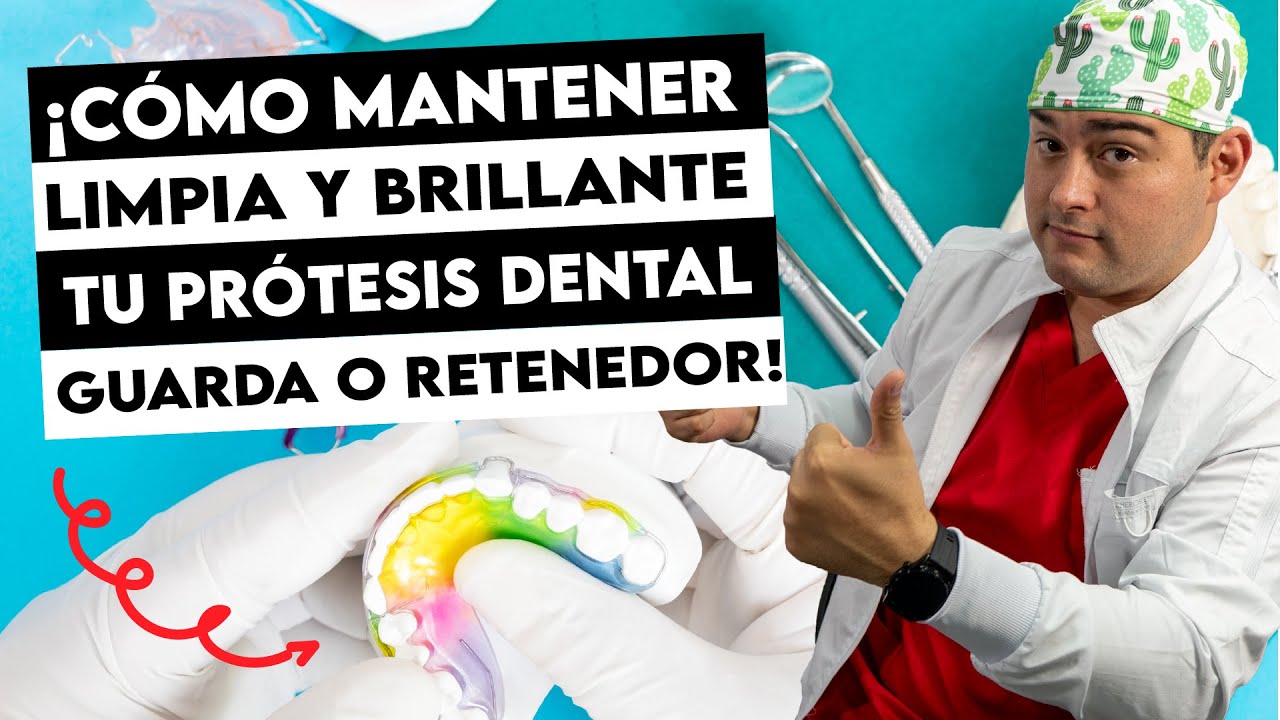 ¿TIENES RETENEDOR REMOVIBLE, GUARDA O PRÓTESIS DENTAL? ¡DEBERÍAS VER ESTE VIDEO! LIMPIEZA MÁXIMA. 😍