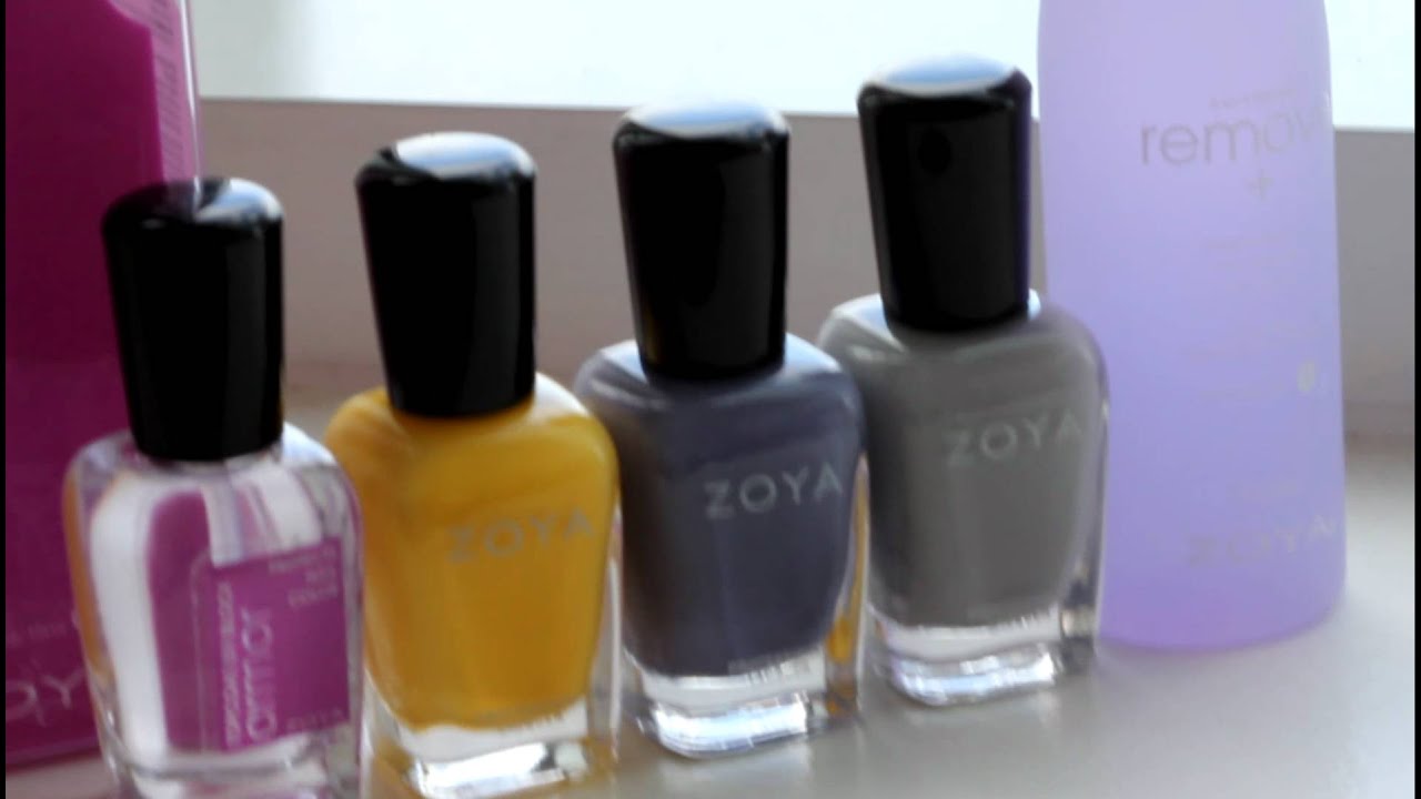 Zoya Pippa Caitlin Dove Nail Polishes