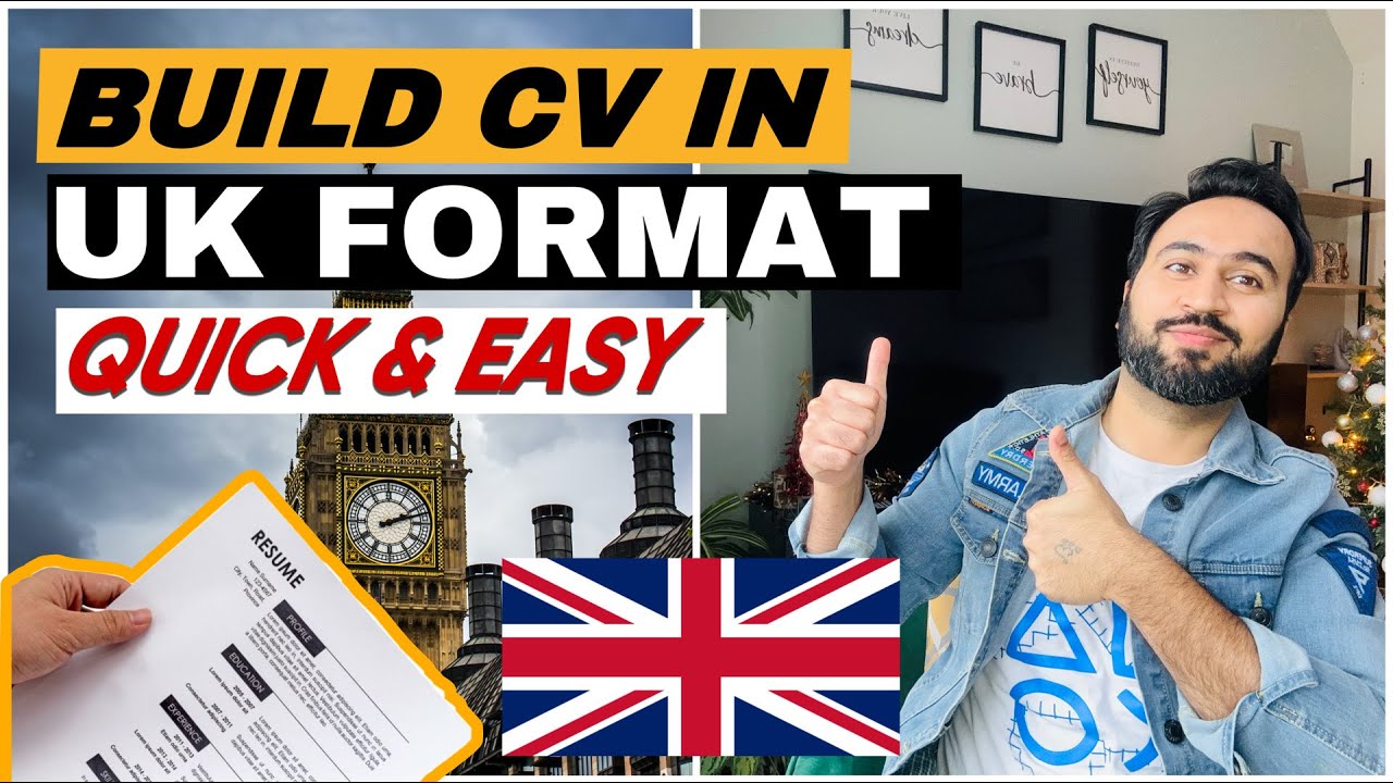 How To Build CV In UK Format | Free UK CV Templates 2022 | UK CV Format For Jobs