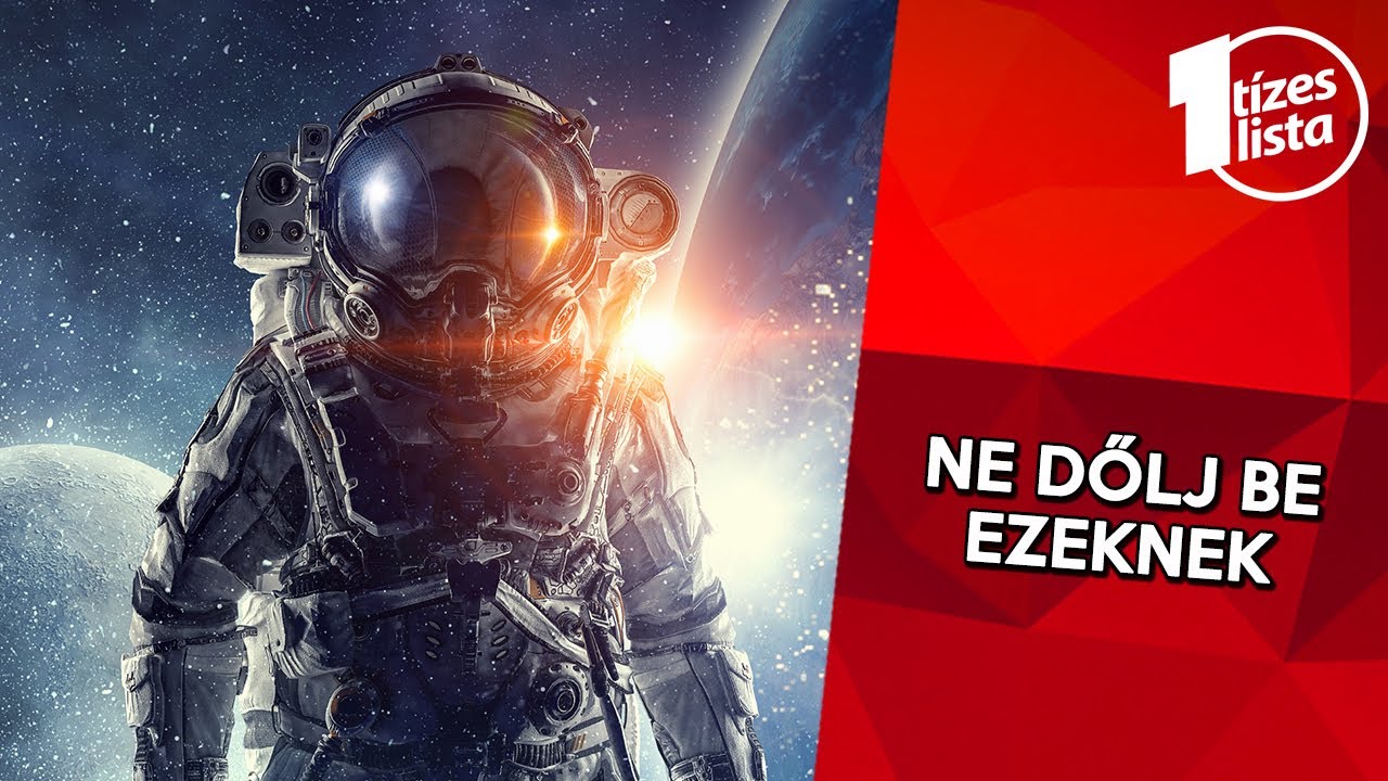 Elterjedt t&eacute;vhitek az űrrel kapcsolatban, amiknek ne dőlj be