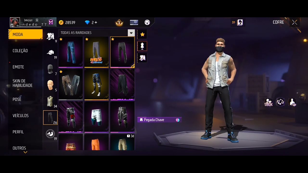 Mostrando minha conta #freefire #freefirebrasil 