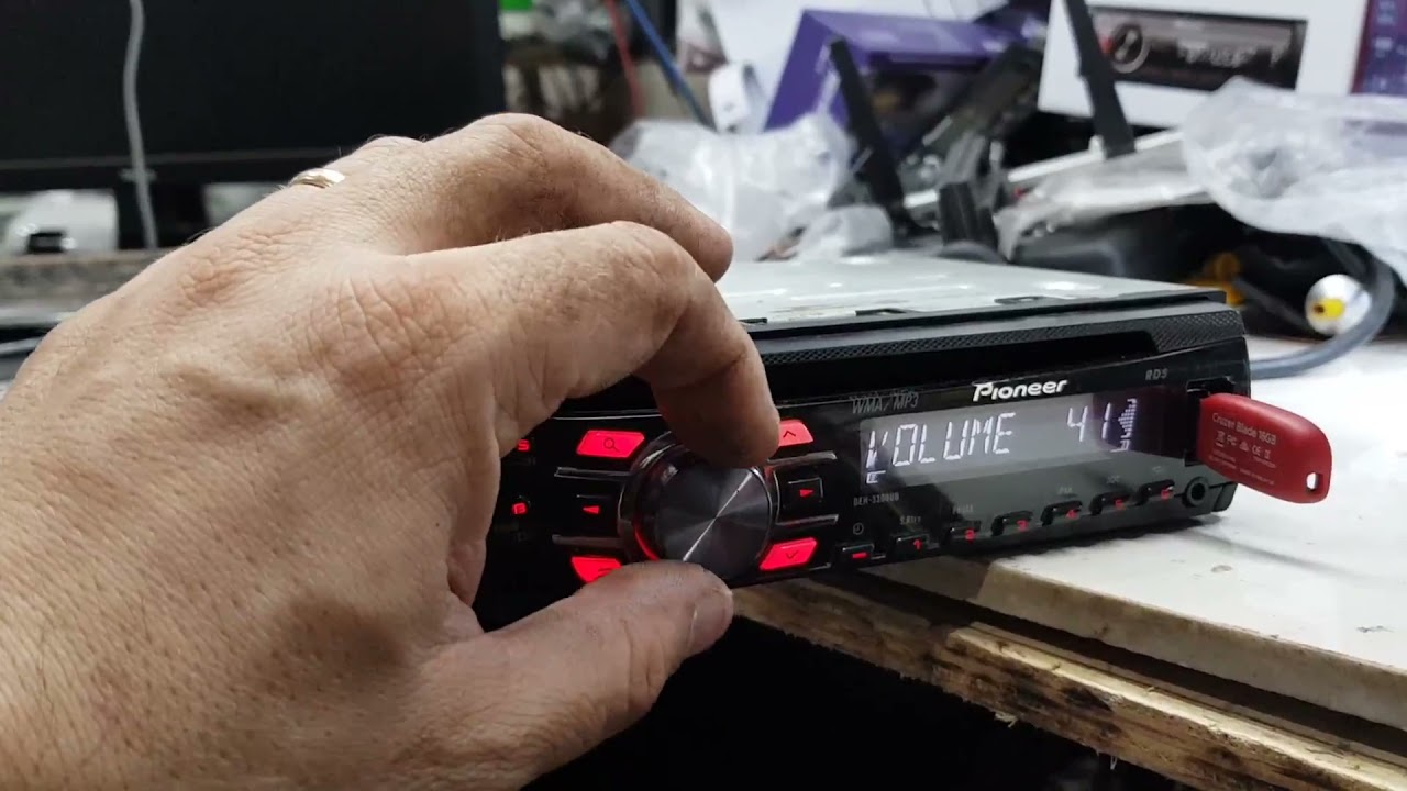 COMO ATIVAR SAÍDA RCA PARA CORNETAS NO PIONEER DEH-3300UB