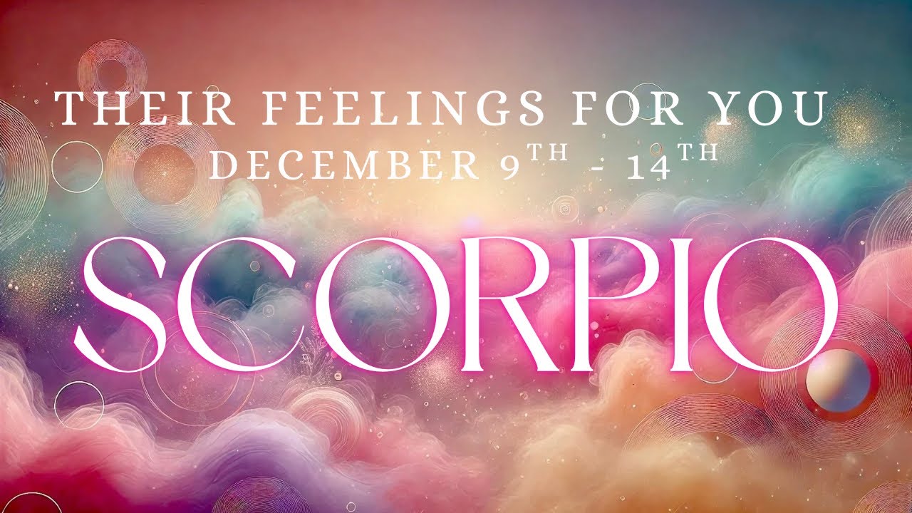 SCORPIO tarot ♏️ Someone Noncommittal Is Into You Scorpio December 2025 9th - 14th 