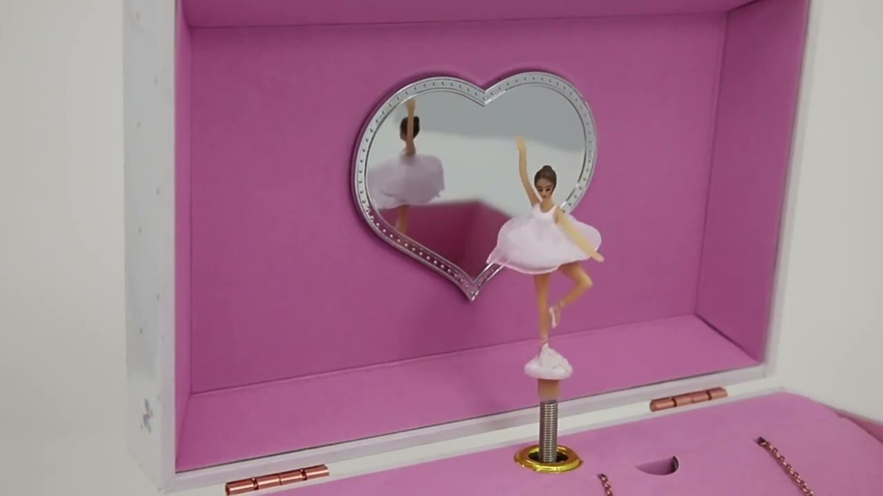 Ballerina musical jewelry box