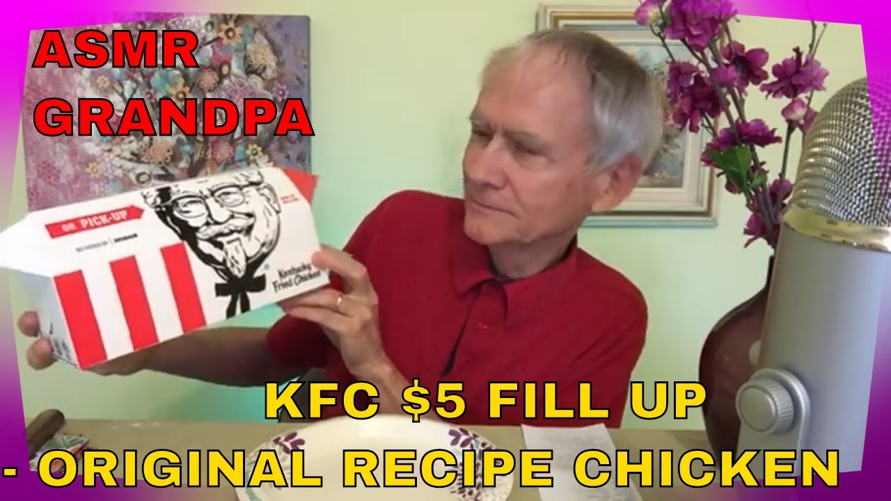 KFC $5 Fill Up - What A Great Deal! - [ASMR]❤💖💟