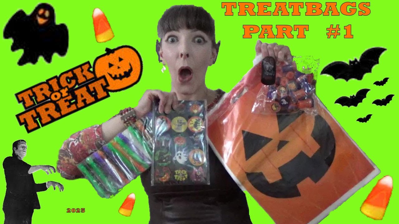 TOYS & STATIONERY! Halloween Treat Bags part1 (2025)