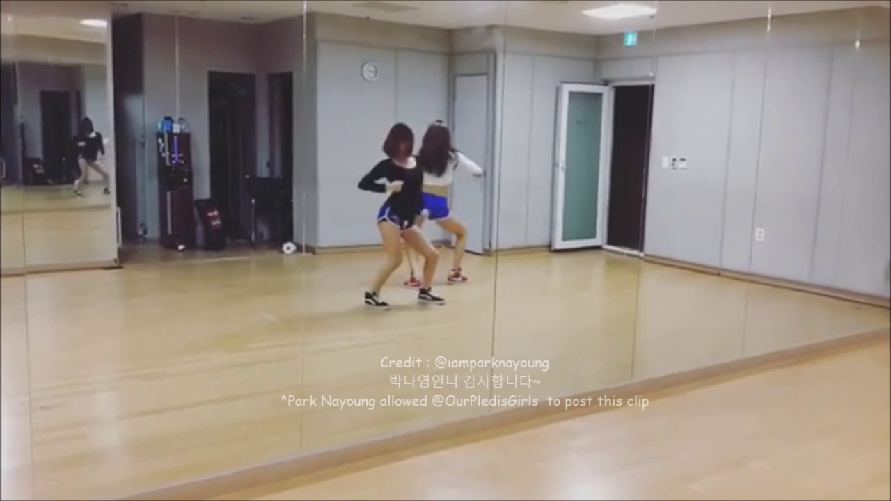 Heo Chanmi & Park Nayoung 박나영 , Former Pledis Trainee dance practice clip