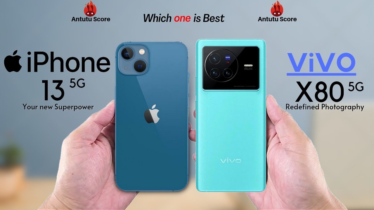 iPhone 13 vs Vivo X80 | Full Comparison ⚡which one is better?