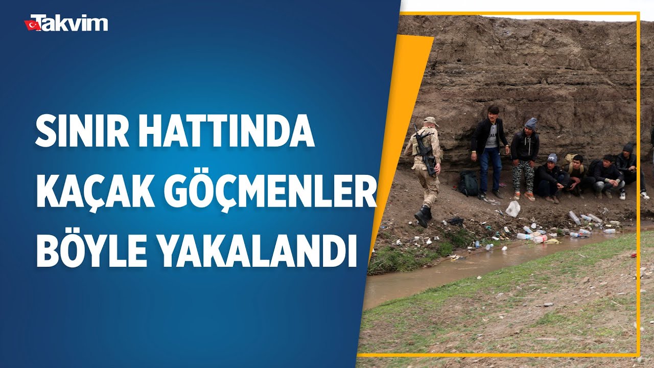 Van-İran sınır hattında kuş uçurtulmuyor! Kaçak göçmen operasyonu böyle görüntülendi
