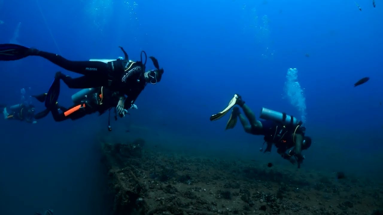 enjoy the dive on HTMS Chang wreck