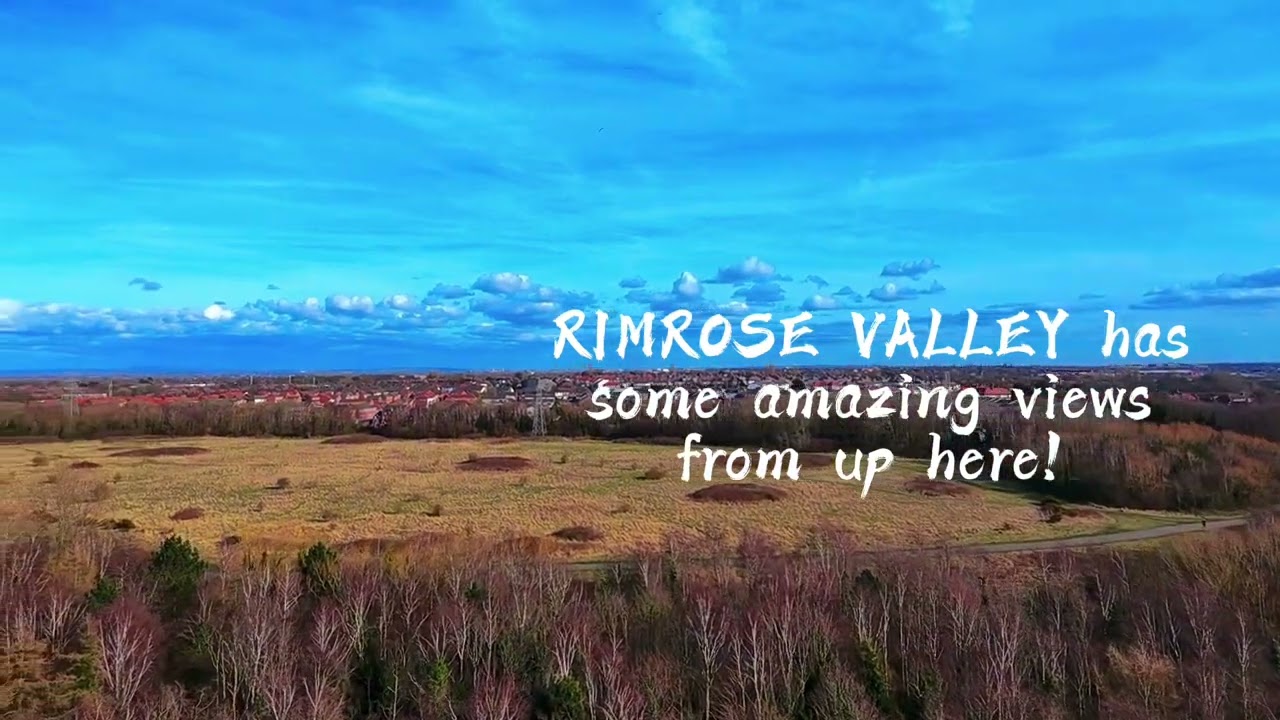 Liverpool Rimrose Valley track - Drone footage