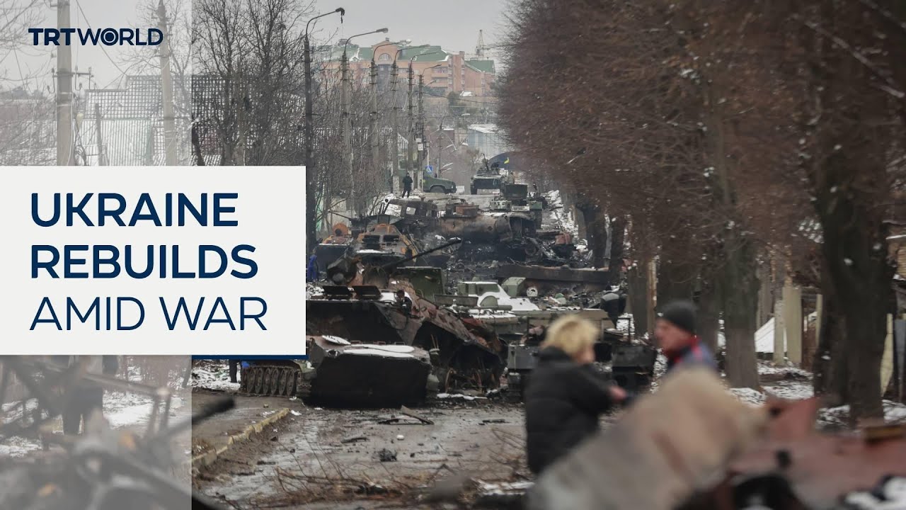 Ukraine says reconstruction vital for public morale
