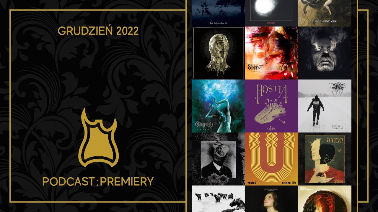 GENIALNE HEGEMONE, ŚWIETNA HOSTIA I INNE BLACK METALE | Podcast Premiery - Grudzień 2022