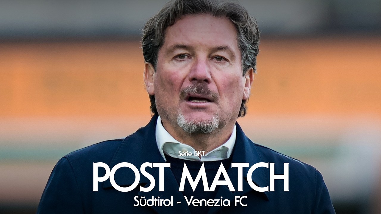Conferenza Stampa post partita | Giovanni Stroppa | Südtirol - Venezia FC