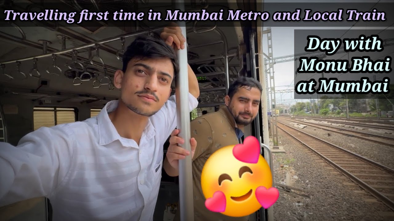 MD-1 | 01 August 2025 | Mumbai Metro and Local Trains | Pahadi Vlogger Rhythm | #mumbailocaltrain