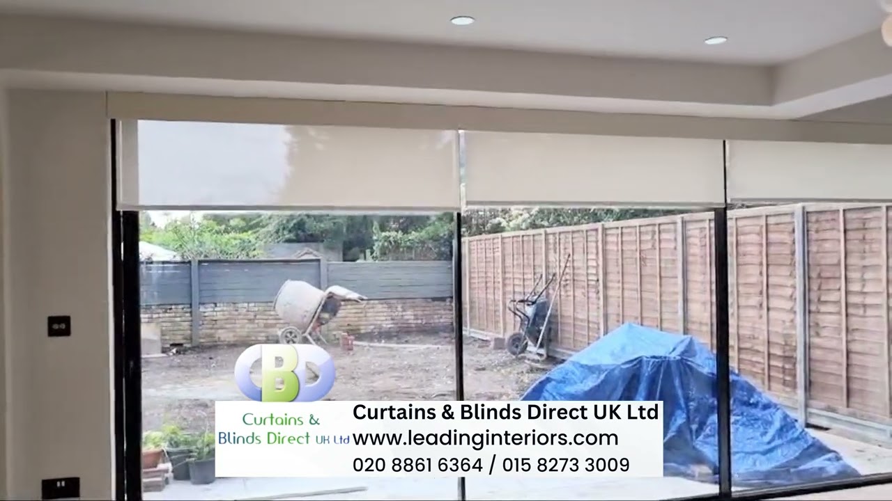 Smart Living Made Elegant with Motorized Blinds | Curtains & Blinds Direct UK Ltd