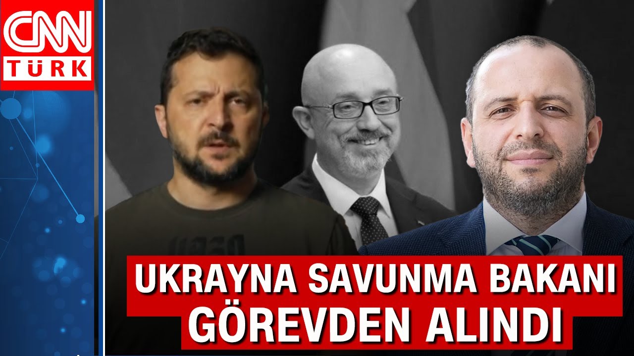 Zelenski duyurdu! Ukrayna Savunma Bakanı Oleksiy Reznikov'un yerine Rustem Umerov getirildi