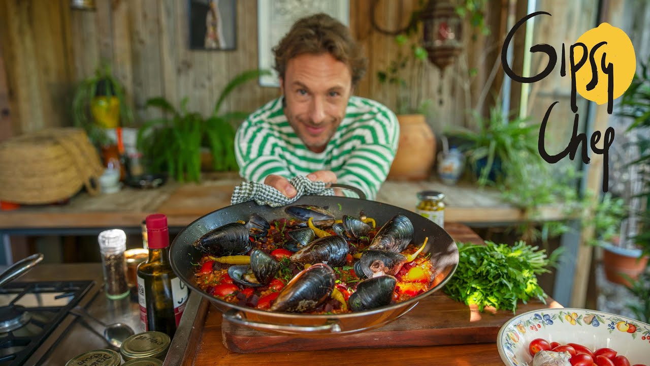 PAELLA de mejillones y remolacha | Gipsy Chef