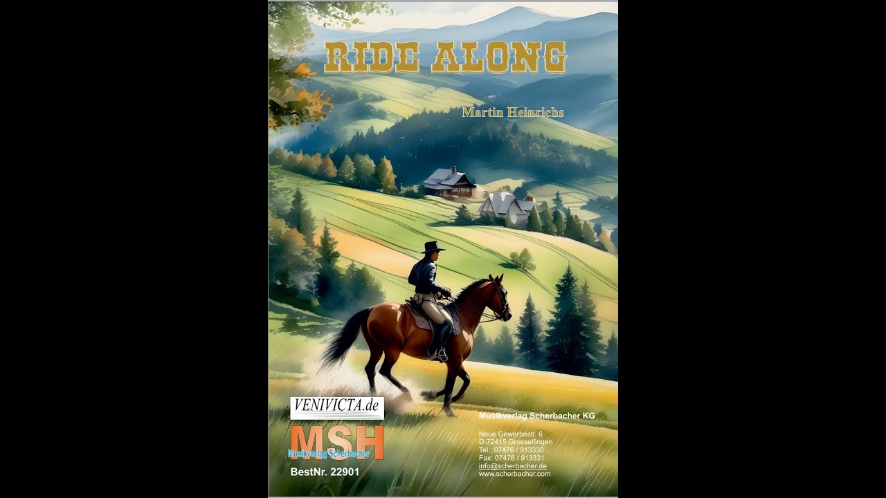 RIDE ALONG - March for Band by Martin Heinrichs
