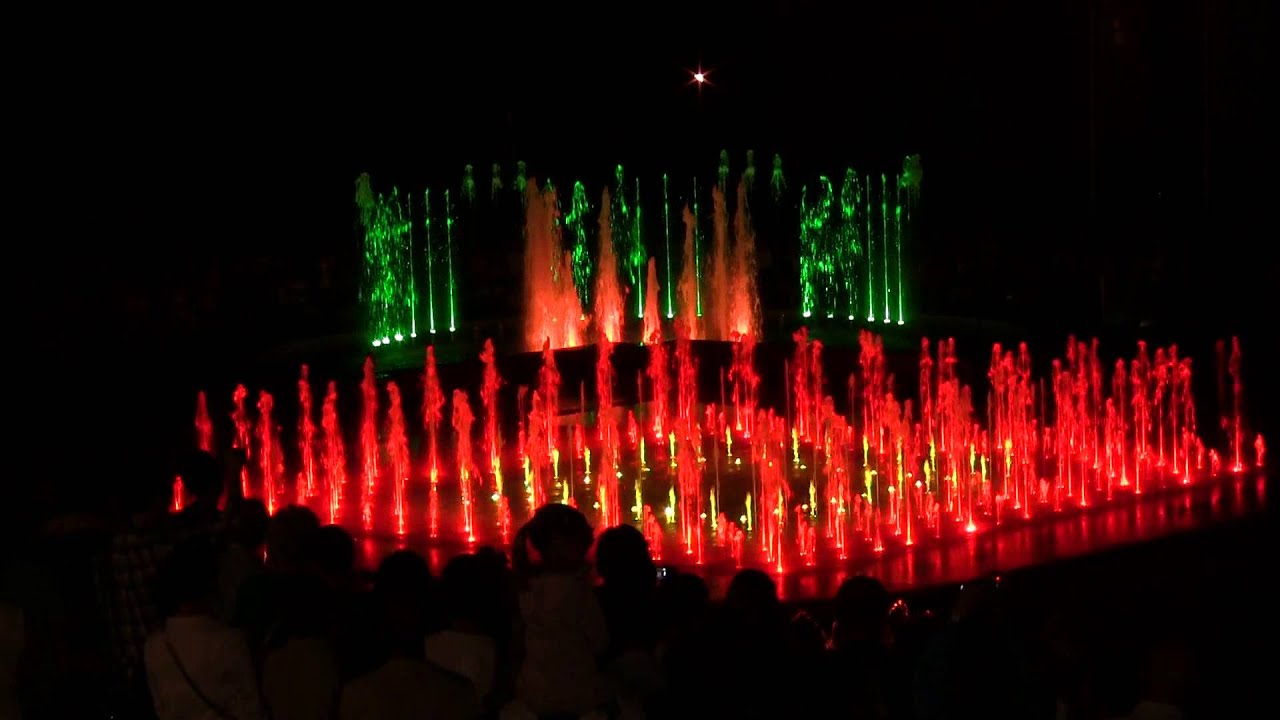 Fontanna multimedialna, Rzeszów, 17.08.2013, Full HD 1080p, cz. 3/3