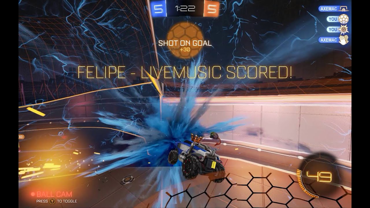 Rocket League - Testing new arena (Rocket Labs)