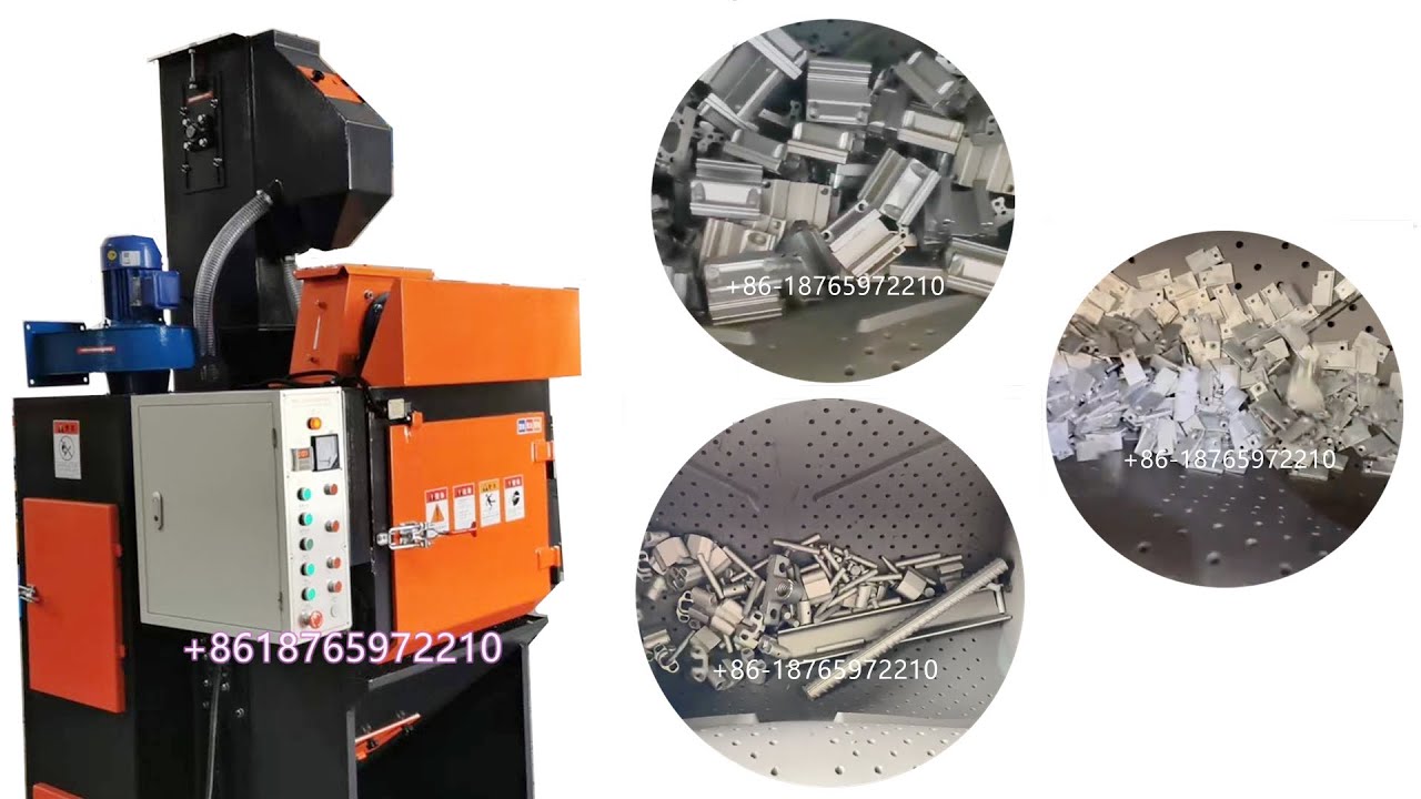 Tumble Type Shot Blasting Machine Tumbling Shot Blaster Small Type Model Q324 Q326
